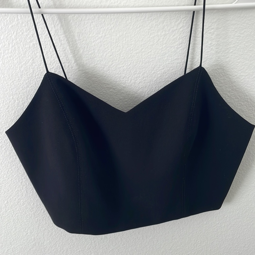 Alice and Olivia Black Tank - NWT size S